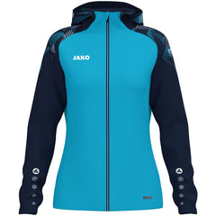 Jachetă sport JAKO SONIC Dama – Jachetă cu glugă și căptușeală microfleece