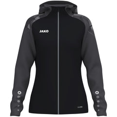 Jachetă sport JAKO SONIC Dama – Jachetă cu glugă și căptușeală microfleece