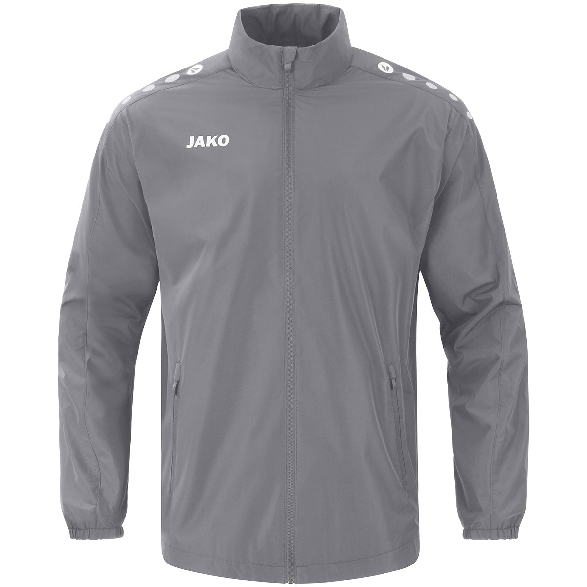 Geaca Ploaie JAKO ONE - Foita impermeabila cu gluga integrata - Gri