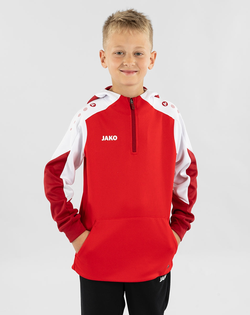 Bluza zip-top cu gluga Dynamic