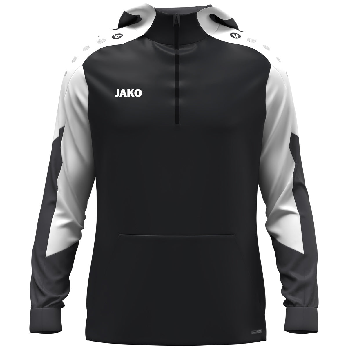 Bluza zip-top cu gluga Dynamic