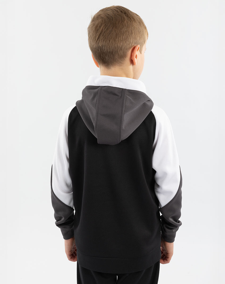 Bluza zip-top cu gluga Dynamic