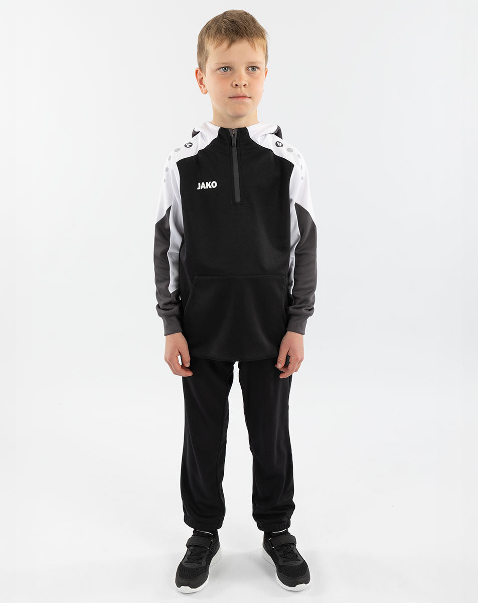 Bluza zip-top cu gluga Dynamic