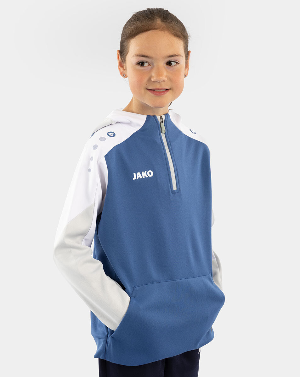 Bluza zip-top cu gluga Dynamic