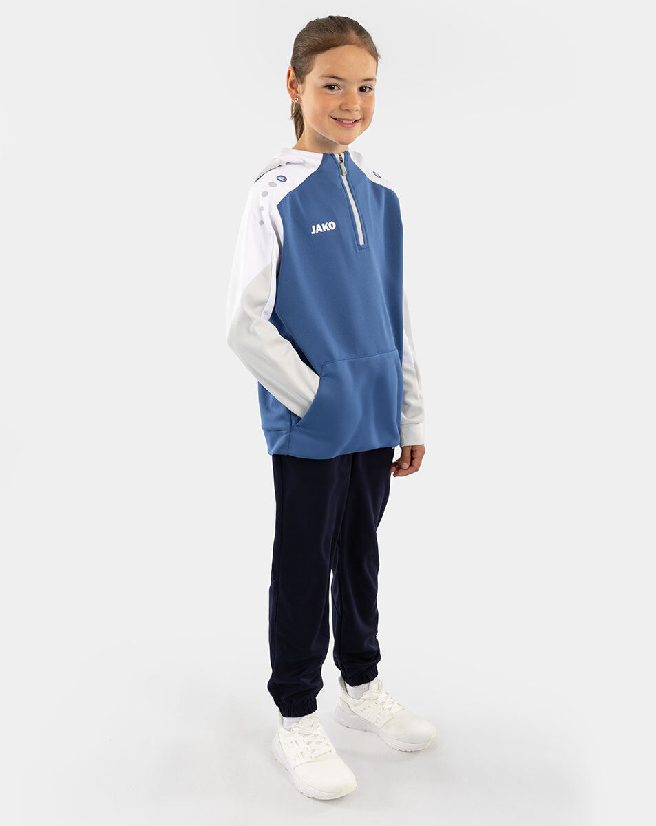 Bluza zip-top cu gluga Dynamic