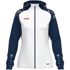 Jachetă sport JAKO SONIC Dama – Jachetă cu glugă și căptușeală microfleece