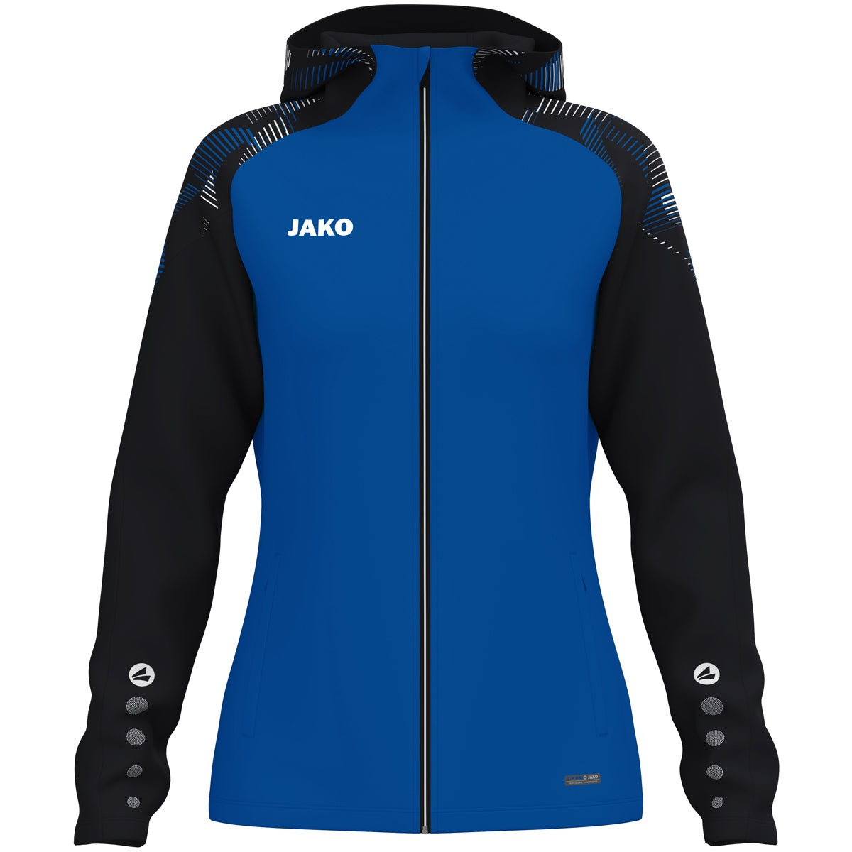 Jachetă sport JAKO SONIC Dama – Jachetă cu glugă și căptușeală microfleece