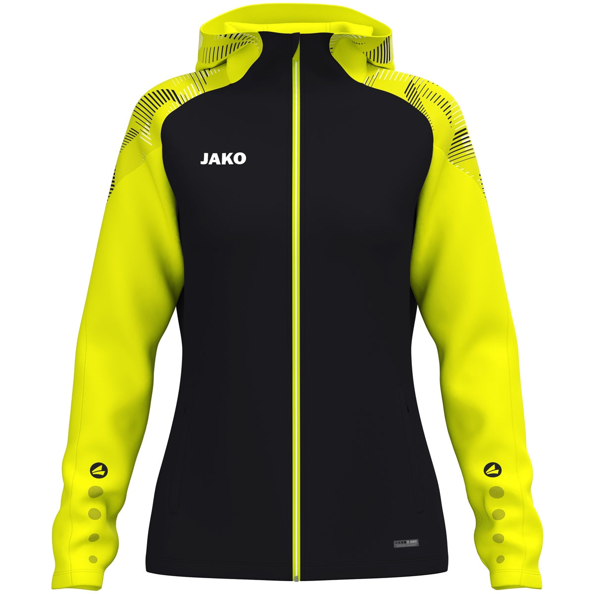 Jachetă sport JAKO SONIC Dama – Jachetă cu glugă și căptușeală microfleece