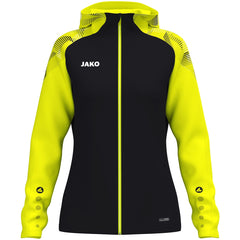 Jachetă sport JAKO SONIC Dama – Jachetă cu glugă și căptușeală microfleece