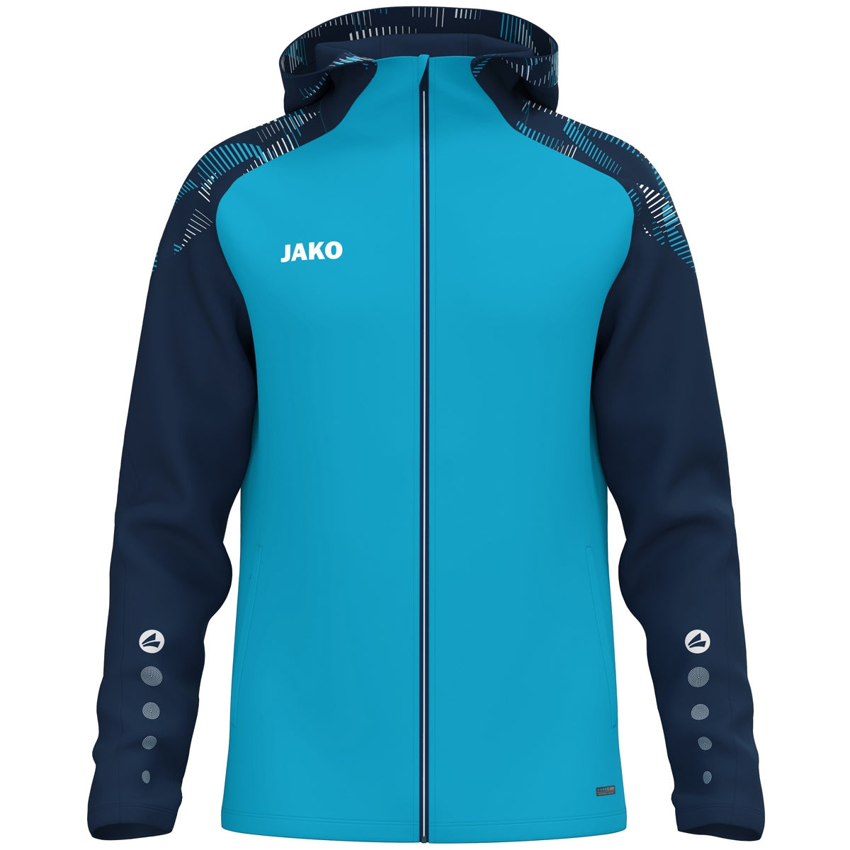Jachetă sport JAKO SONIC – Jachetă cu glugă și căptușeală microfleece
