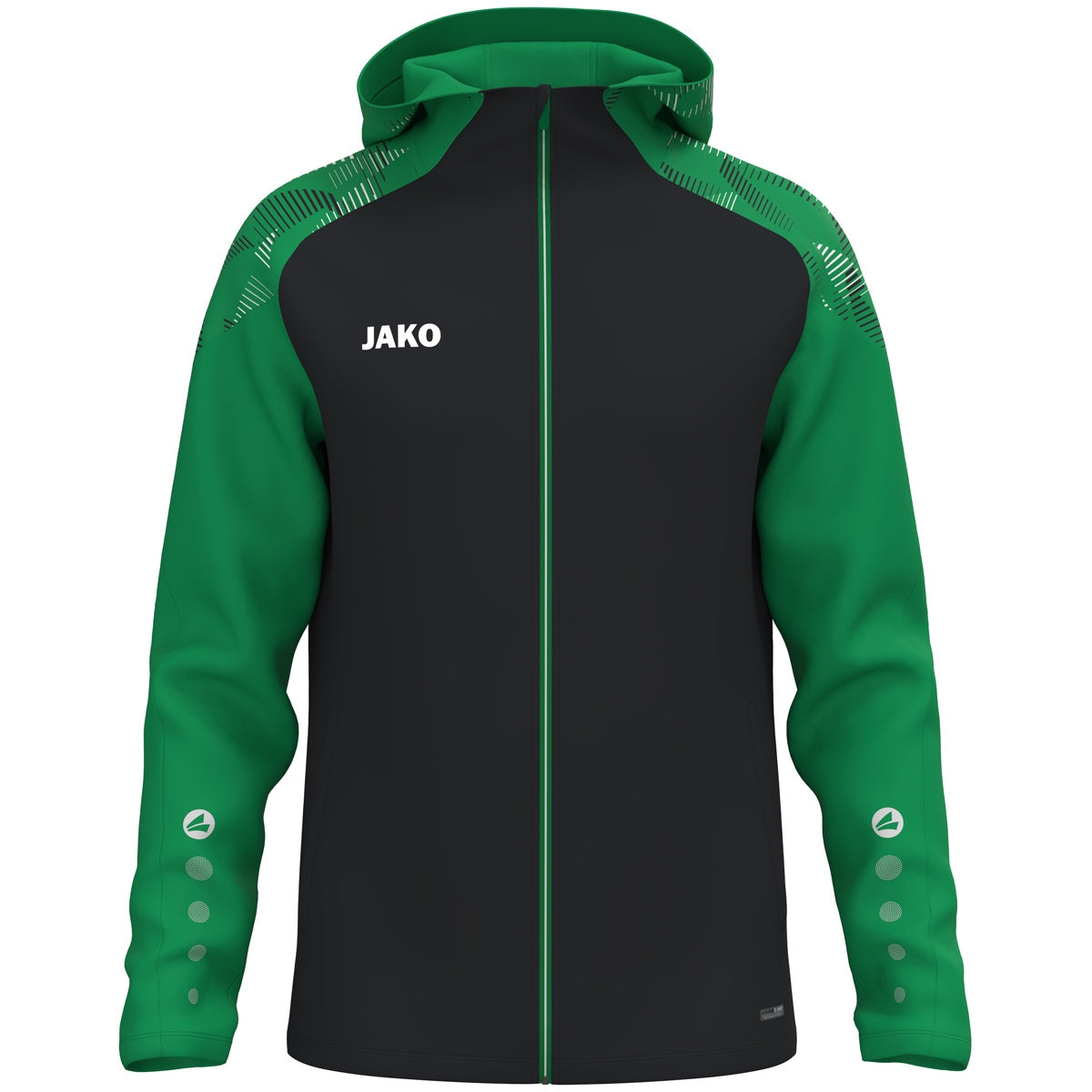 Jachetă sport JAKO SONIC – Jachetă cu glugă și căptușeală microfleece