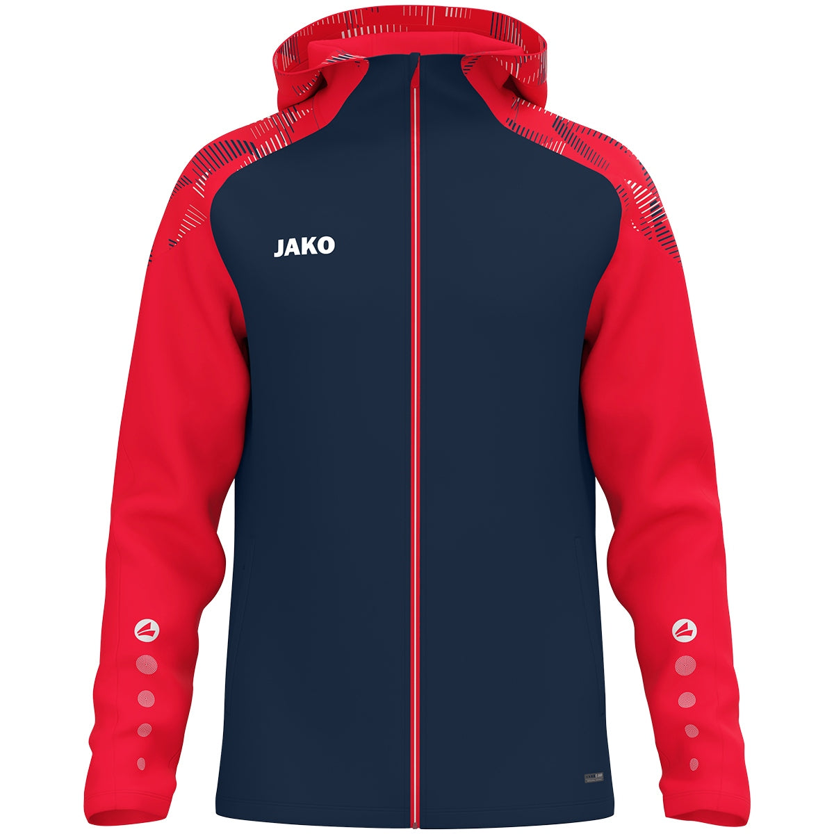 Jachetă sport JAKO SONIC – Jachetă cu glugă și căptușeală microfleece