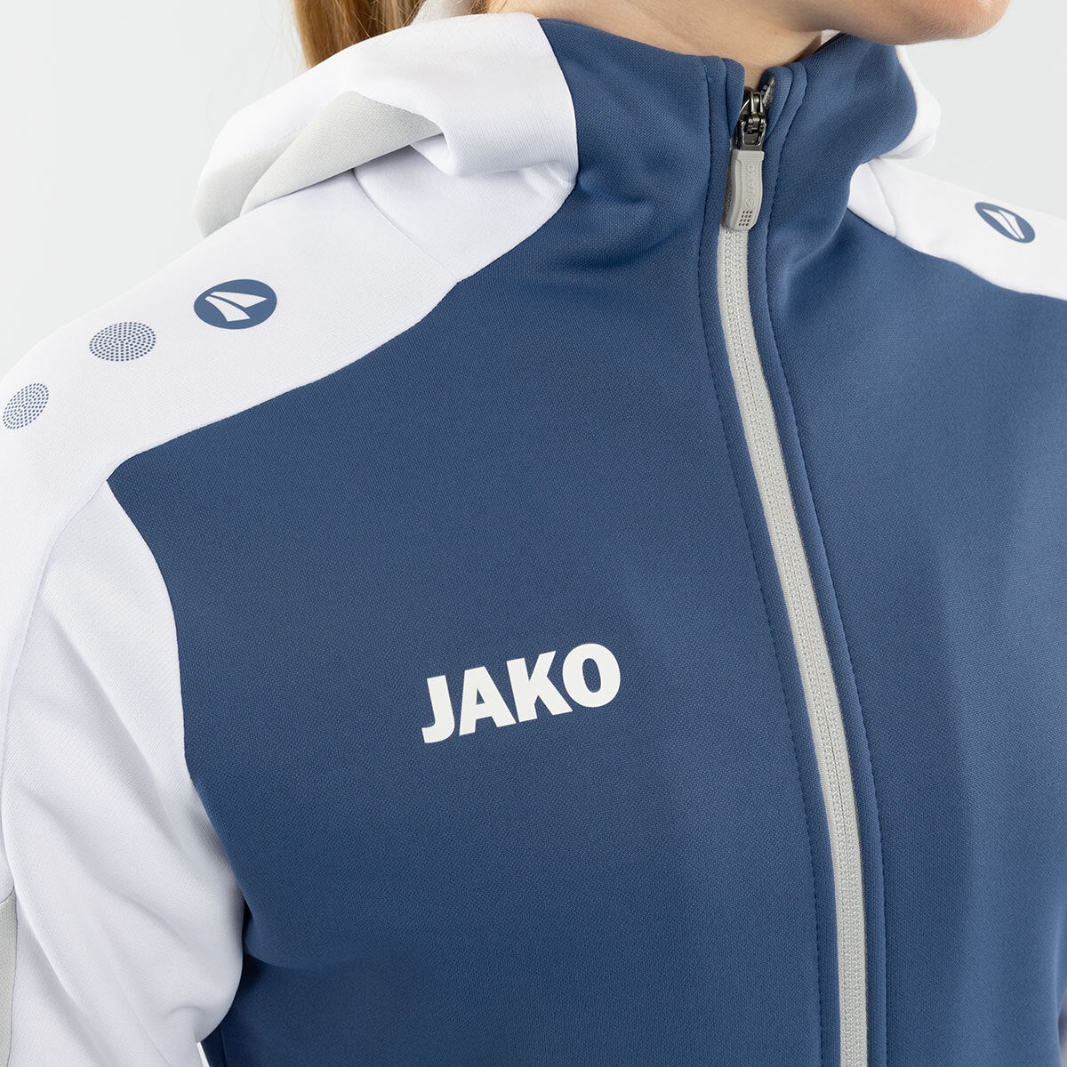 Jachetă sport JAKO DYNAMIC Dama – Jachetă cu glugă și fermoar | JAKO Romania