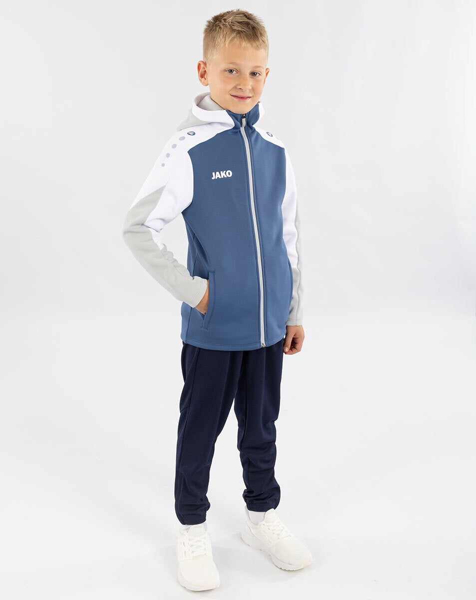Jachetă sport JAKO DYNAMIC – Jachetă cu glugă și fermoar | JAKO Romania