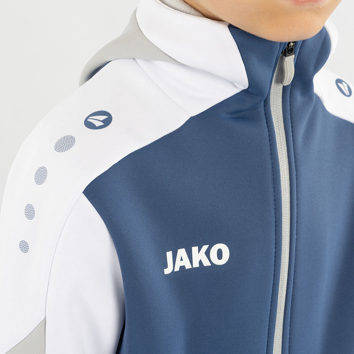 Jachetă sport JAKO DYNAMIC – Jachetă cu glugă și fermoar | JAKO Romania
