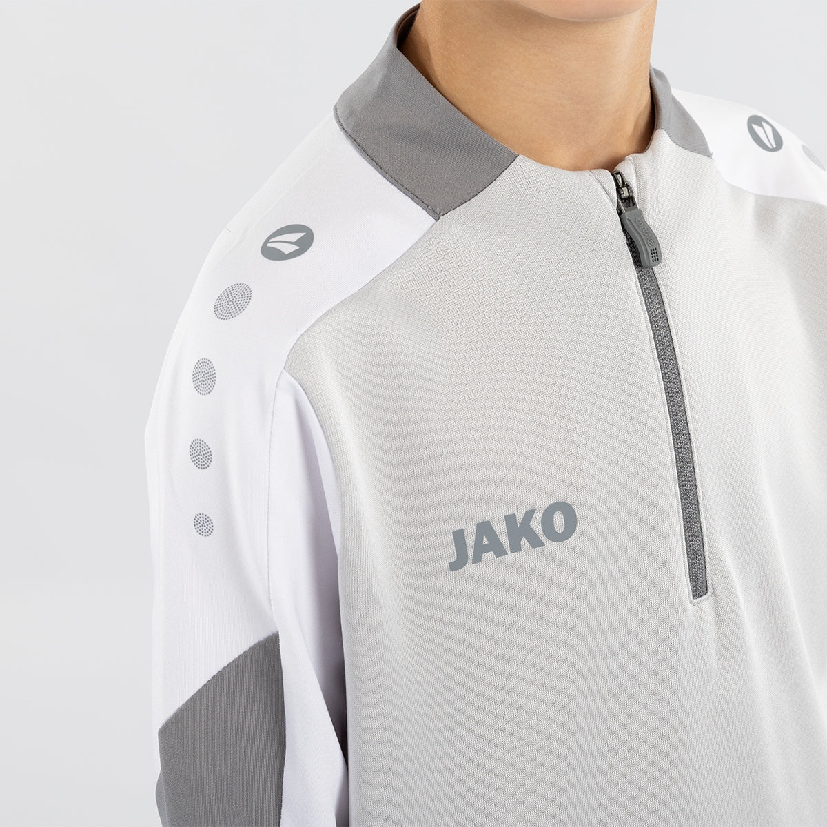 Bluză zip-top JAKO DYNAMIC – Bluză cu fermoar și guler contrastant | JAKO Romania