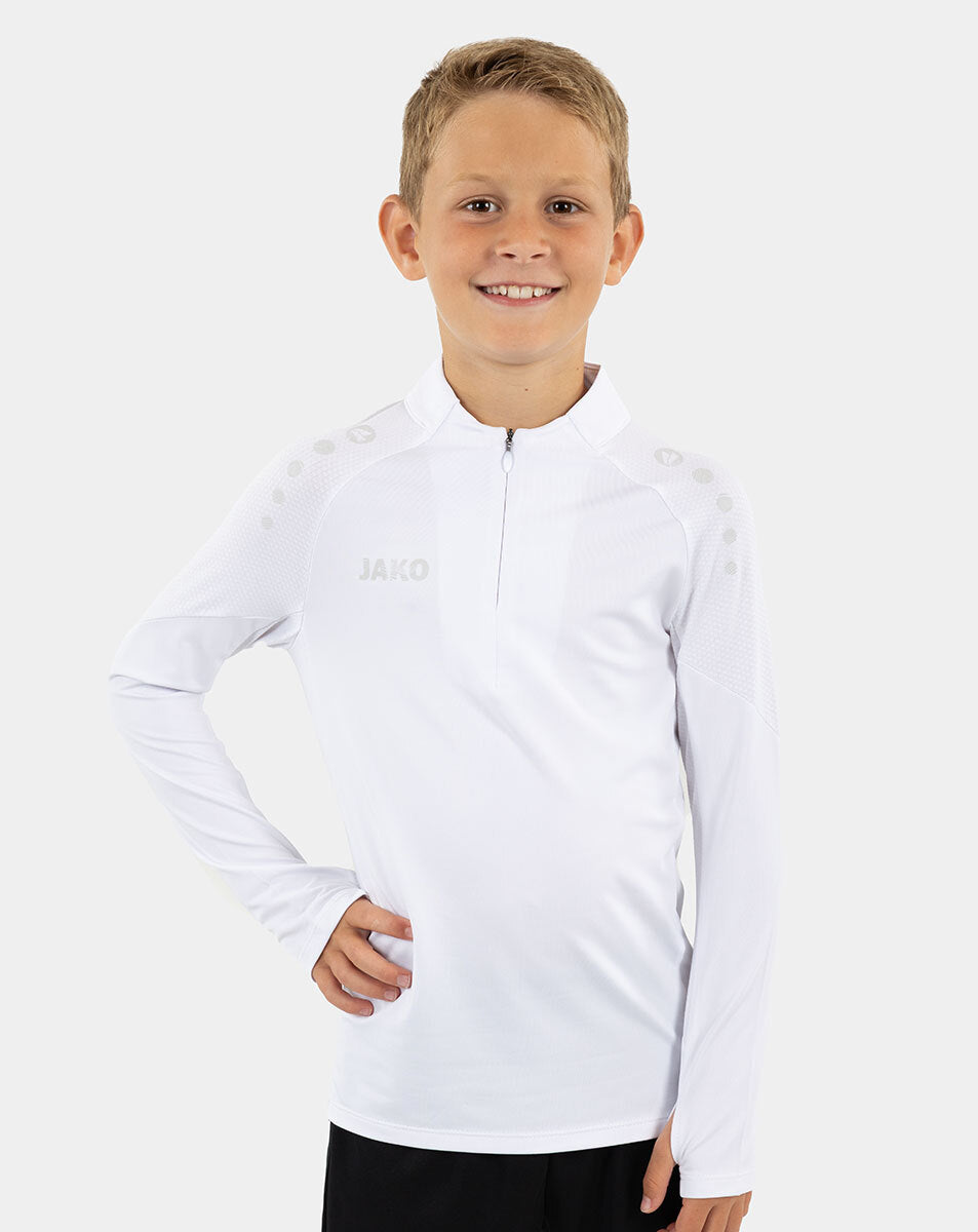 Bluză zip-top LIGHT FLOW – Bluză cu fermoar și material elastic | JAKO Romania